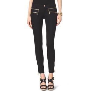Michael Kors Zipper Pocket Skinny Jeans Size 4